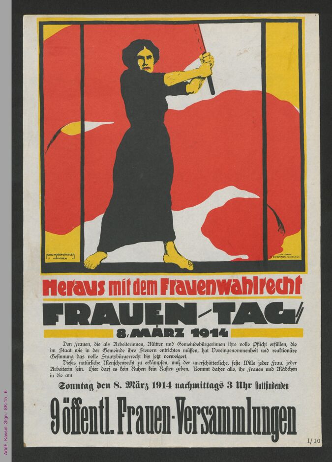 Heraus mit dem Frauenwahlrecht / Seite 1