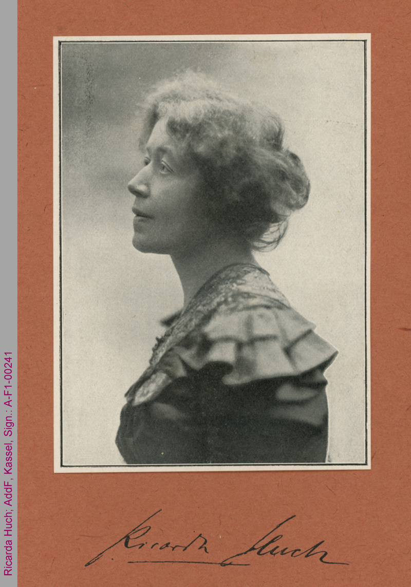 Porträt von Ricarda Huch