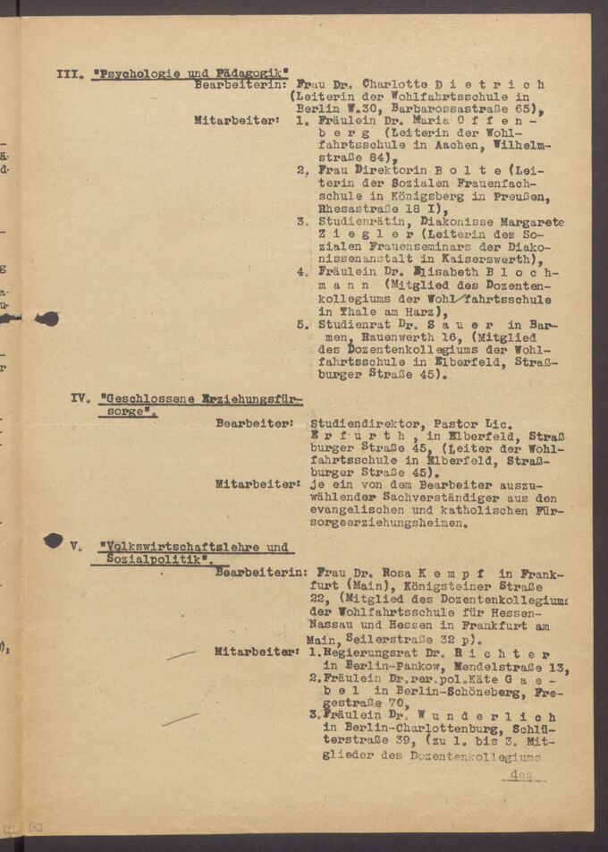Soziale Frauenschule / Prüfungsordnungen und Ausbildungsordnungen 1918-1932 / Seite 96