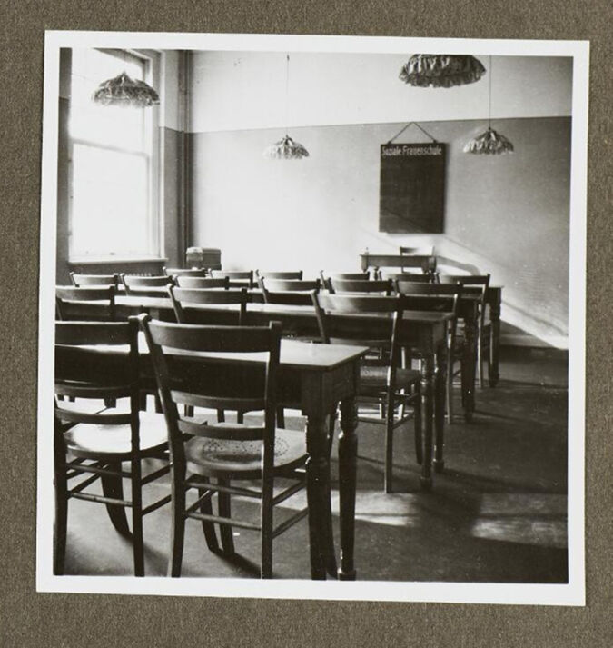 Klassenzimmer der Sozialen Frauenschule