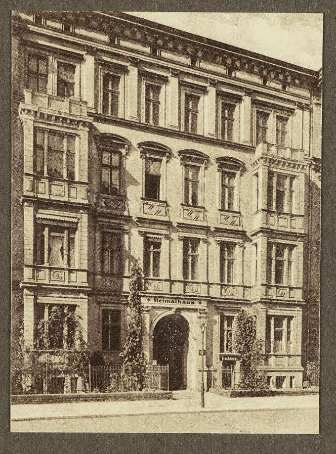 Das Heimathaus (Pensionat der sozialen Frauenschule)
