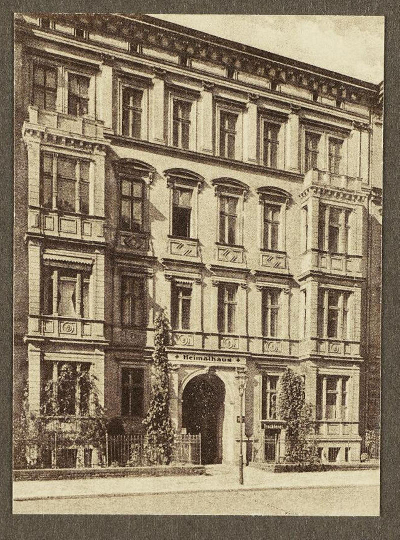 Das Heimathaus (Pensionat der sozialen Frauenschule)