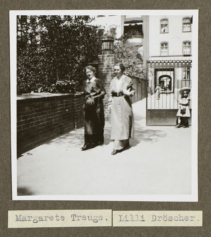 Margarete Treuge und Lilli Dröscher