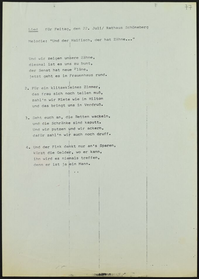 Arbeit des Projekts 1976-2000: II.2. Projektarbeit