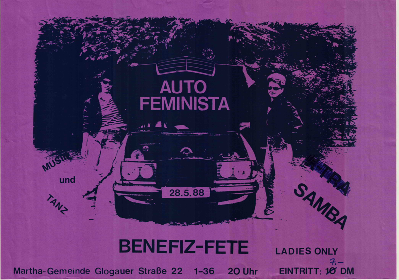 Benefiz-Fete von Auto femnista