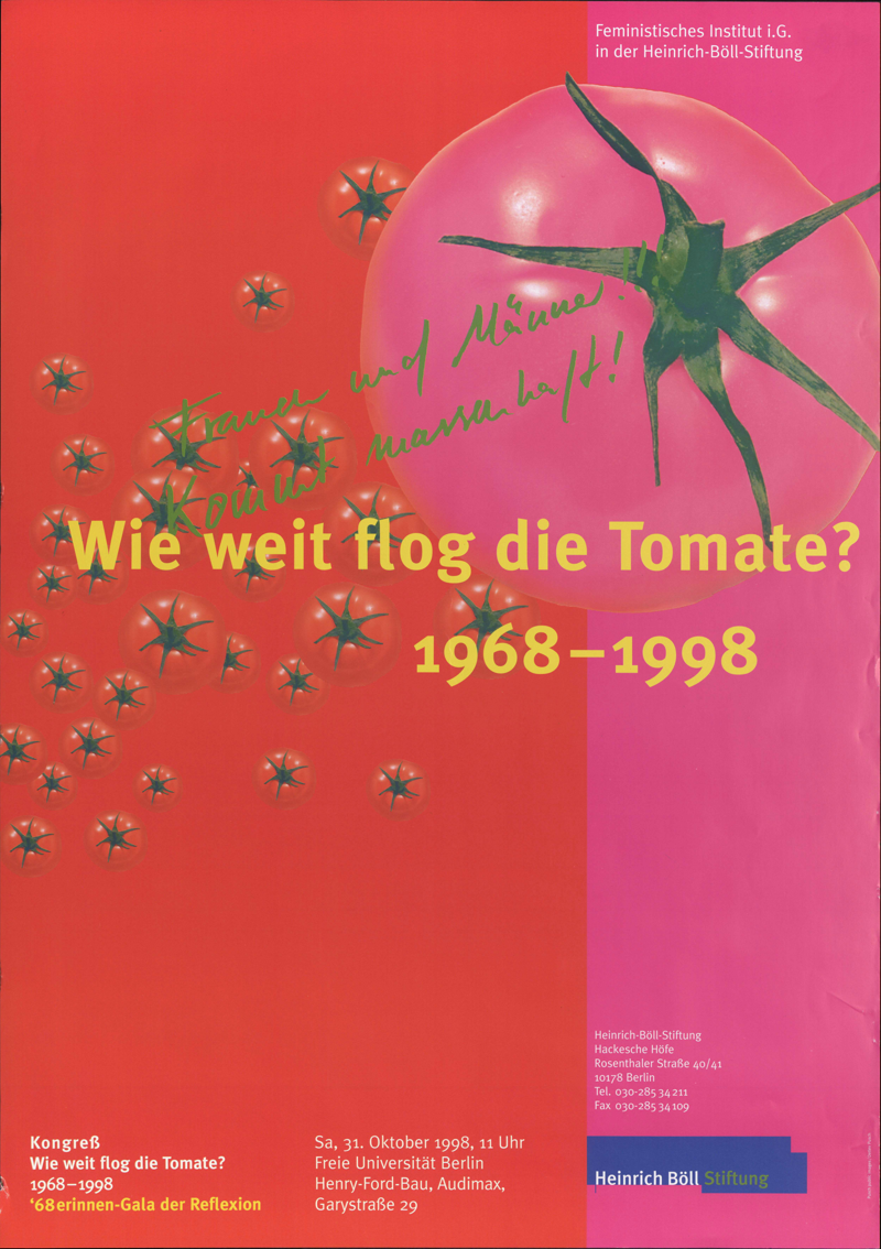 1968 - 1998 - Wie weit flog die Tomate? Frauen und Männer kommt massenhaft!