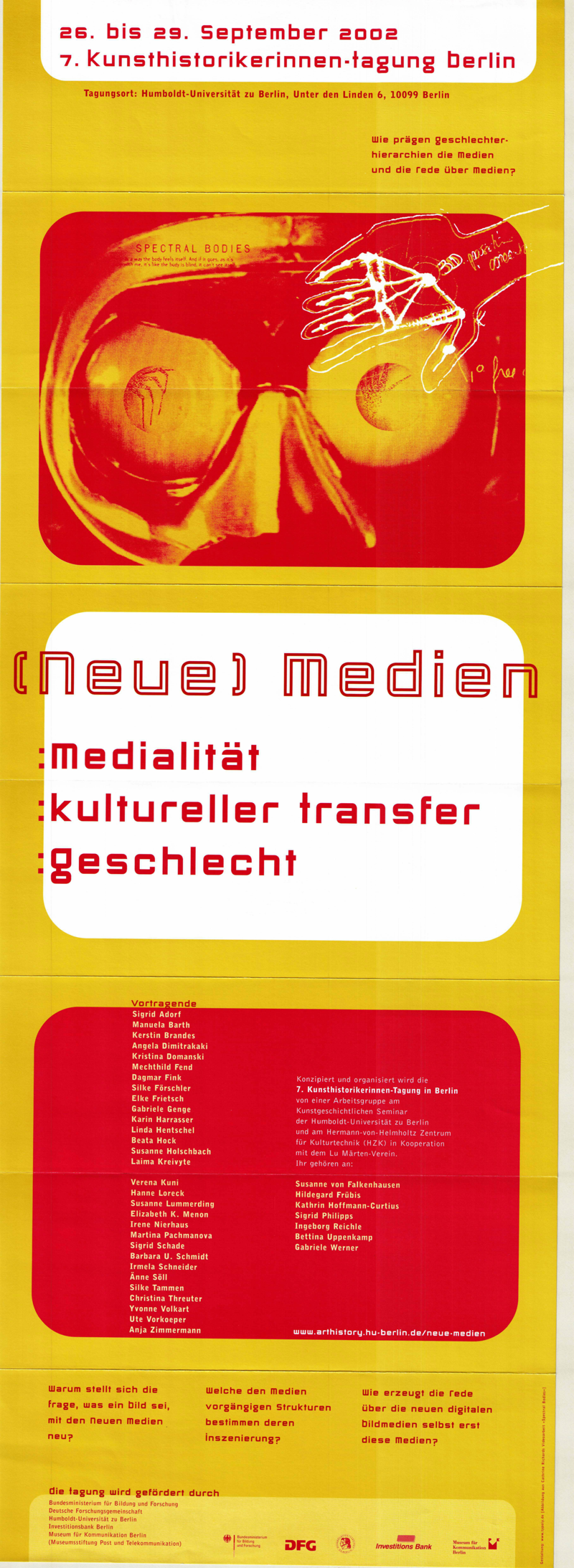 [Neue] sic Medien Medialität - kultuereller Transfer - Geschlecht
