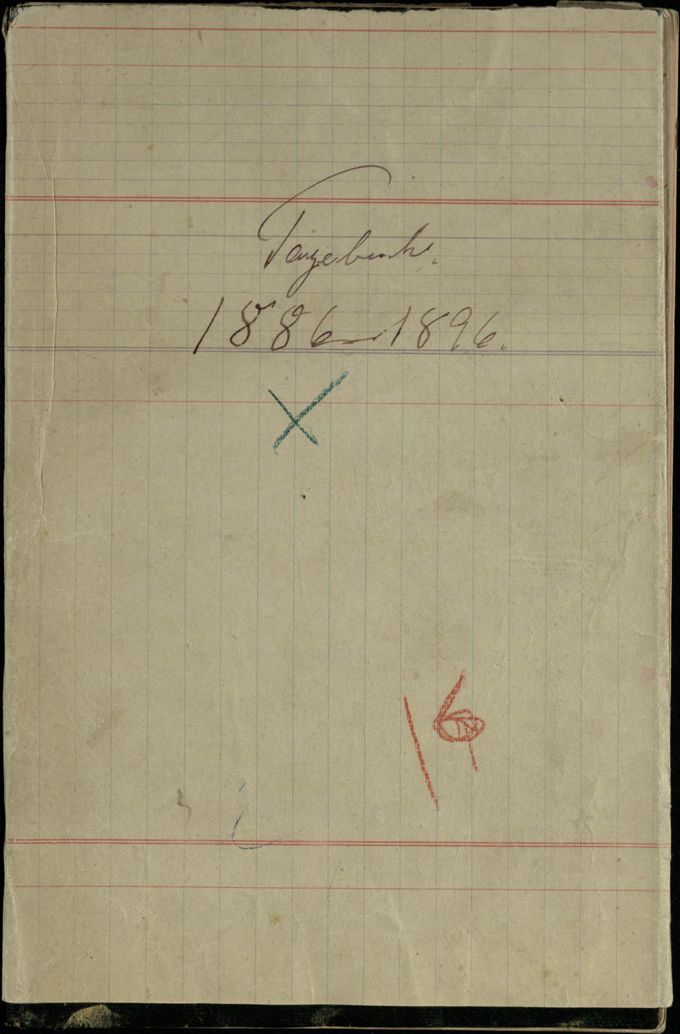 Tagebuch 1886-1896 / Seite 1