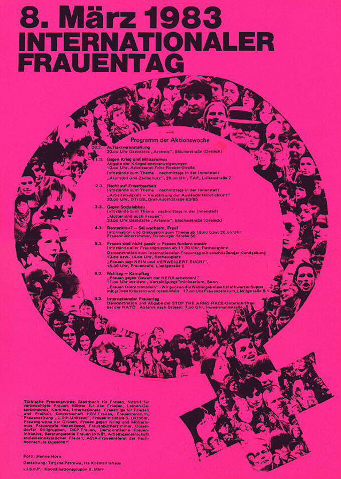 8. [Achter] März 1983 Internationaler Frauentag