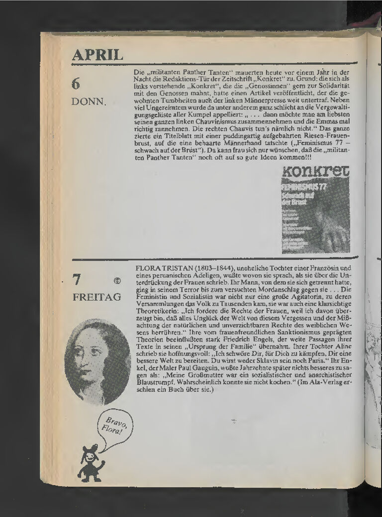 Frauenkalender '78 / Seite 78