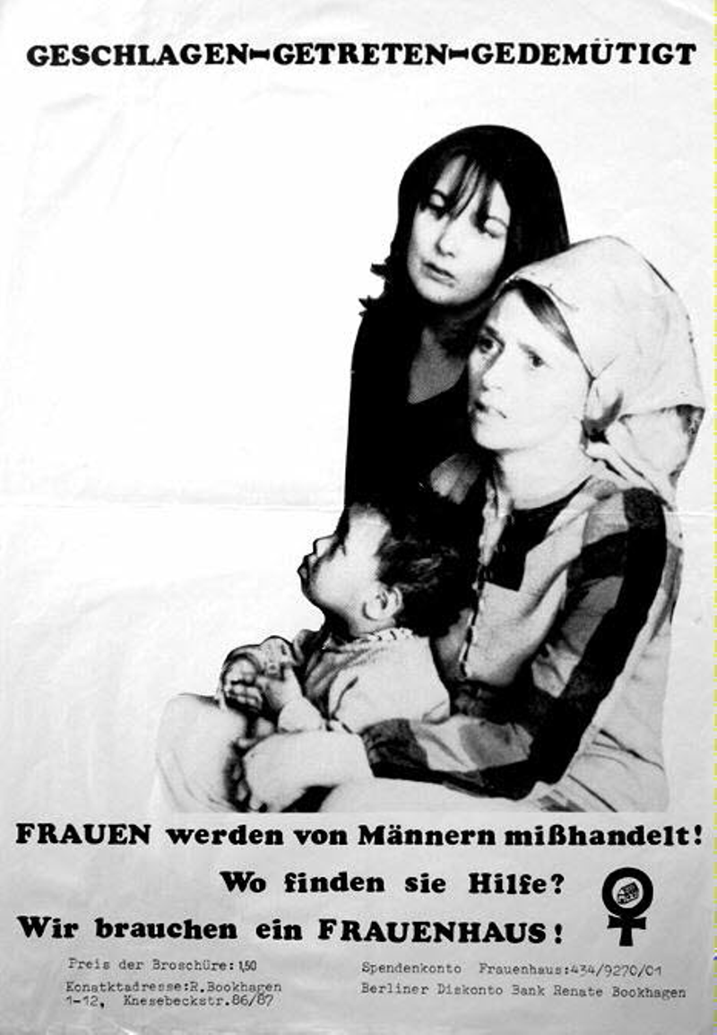 Geschlagen - getreten - gedemütigt : Frauen werden von Männern mißhandelt! ; Wo finden sie Hilfe? ; Wir brauchen ein Frauenhaus!