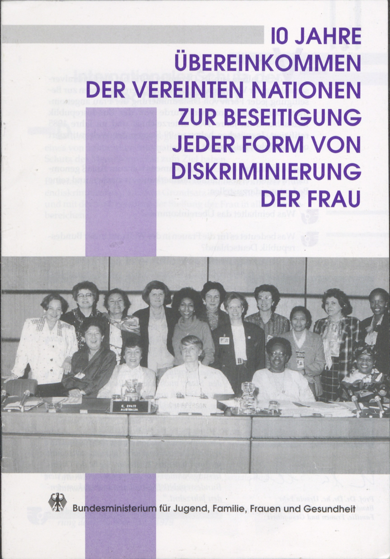 Ausschuss für die Beseitigung der Diskriminierung der Frau (CEDAW) in seiner Sitzung vom April 1989 in Wien