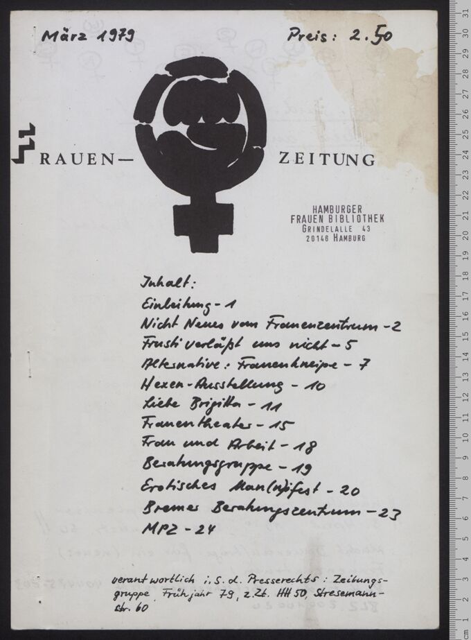 Frauenzeitung 1(1979)1