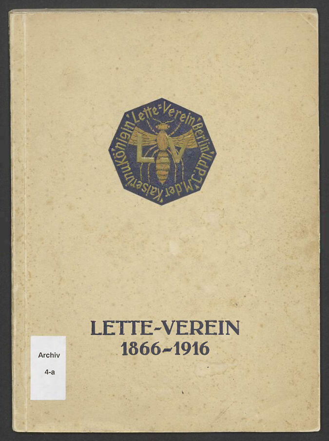 50 Jahre Lette-Verein / Seite 1