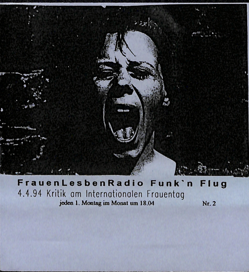 "Kritik am Internationalen Frauentag" Sendung vom 04.04.1994