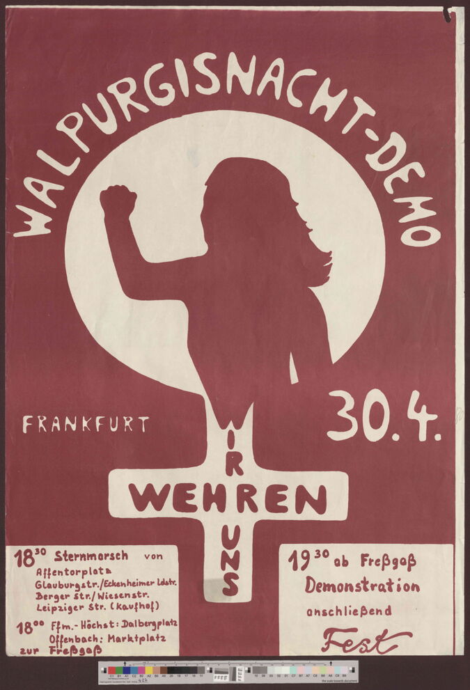 Walpurgisnacht-Demo Frankfurt
