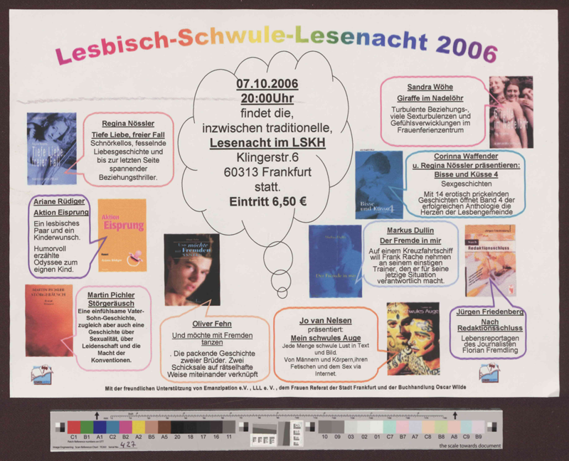 Lesbisch-Schwule Lesenacht 2006