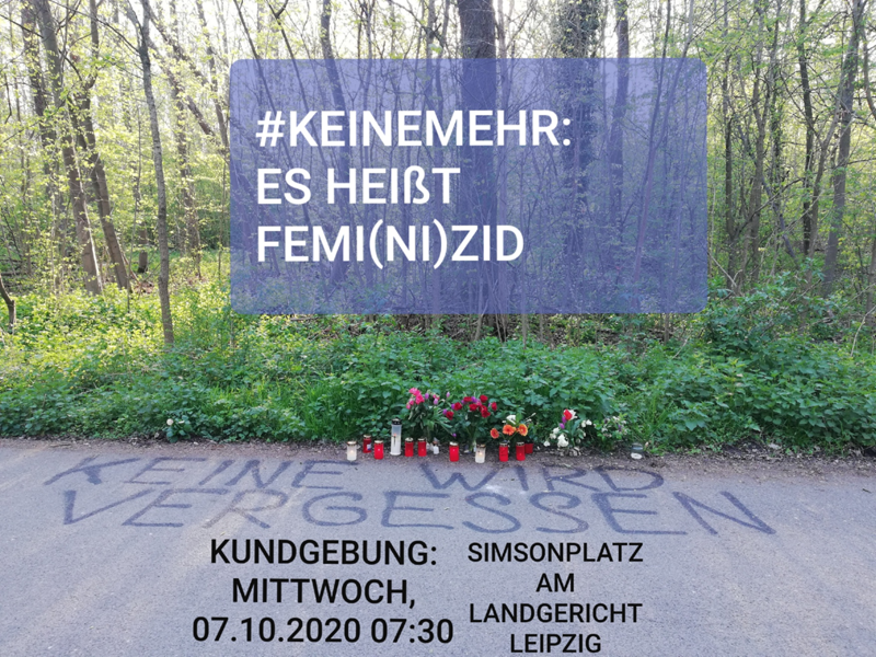 Queer-/Feministisches Archiv : #keinemehr Leipzig Materialien