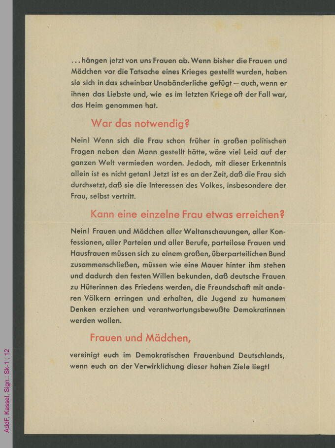 Faltblatt Die Zukunft und das Glück unserer Kinder / Seite 2
