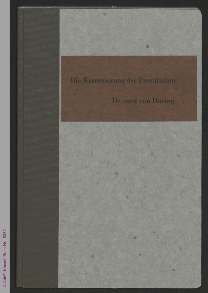 Die Kasernierung der Prostitution / Seite 1