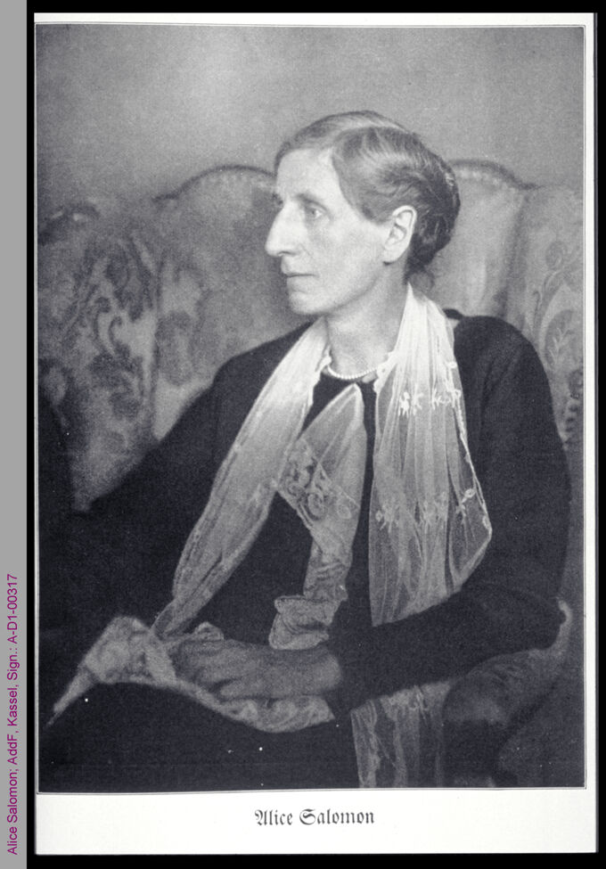 Porträt von Alice Salomon / Seite 1