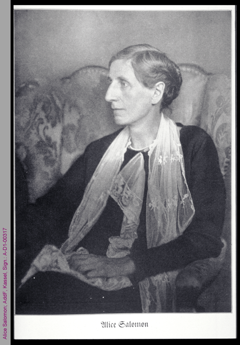 Porträt von Alice Salomon