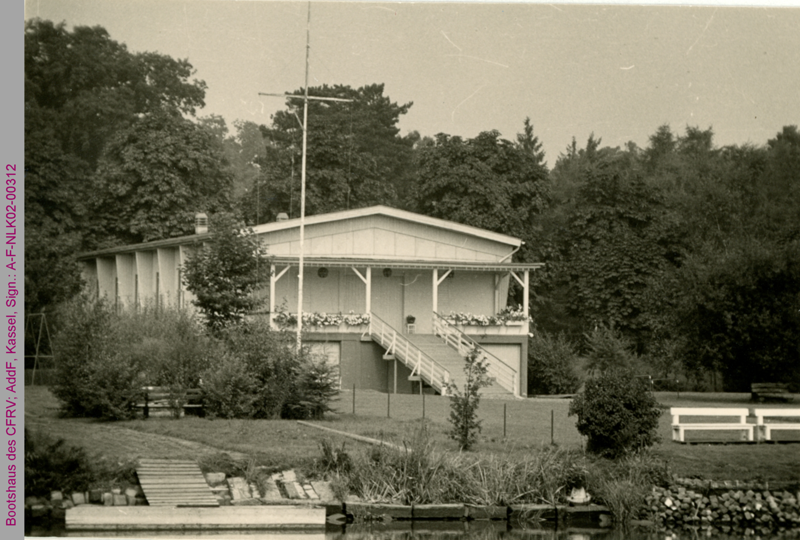 Bootshaus des Casseler Frauen-Ruder-Vereins am Auedamm 35