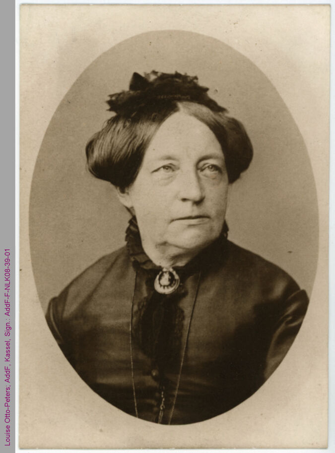 Porträt von Louise Otto-Peters / Seite 1