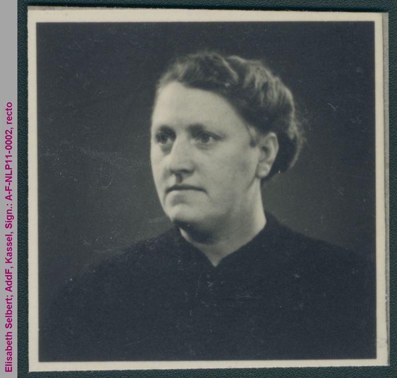 Porträt von Elisabeth Selbert