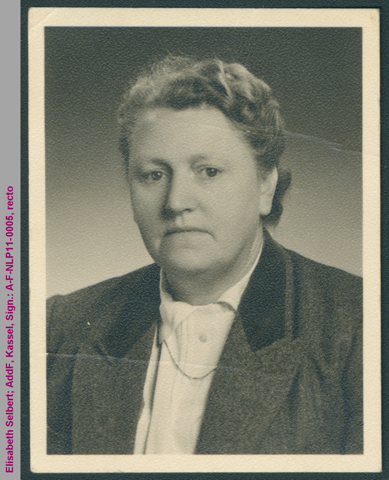 Porträt von Elisabeth Selbert