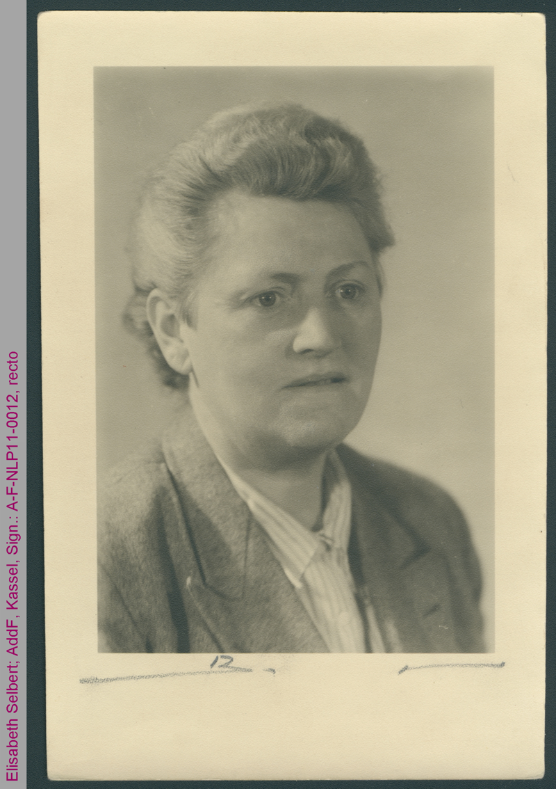 Porträt von Elisabeth Selbert