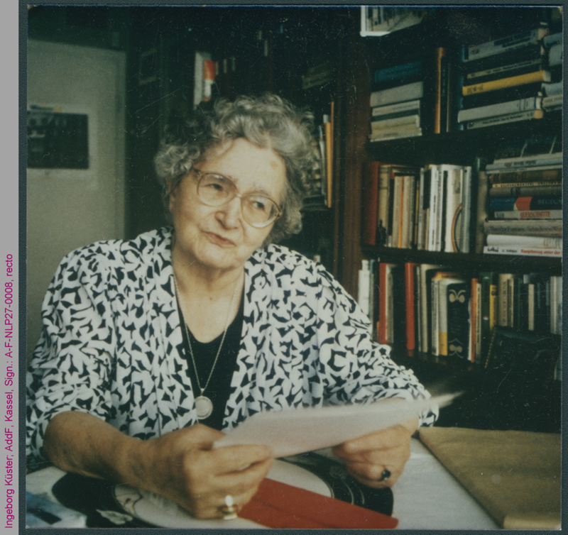 Porträt von Ingeborg Küster