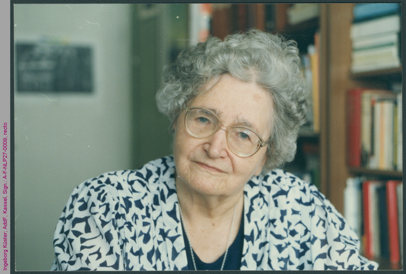 Porträt von Ingeborg Küster