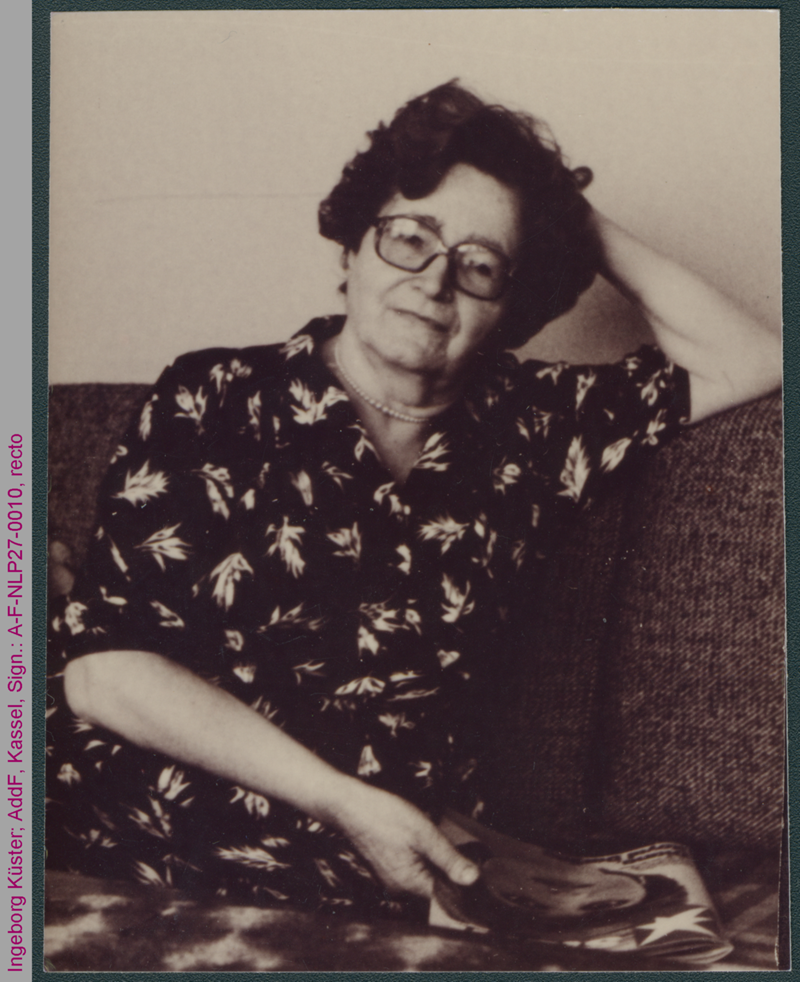 Porträt von Ingeborg Küster