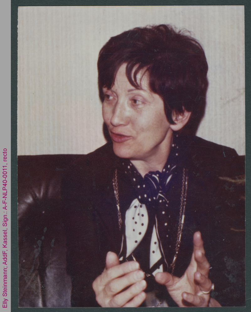 Porträt von Elly Steinmann
