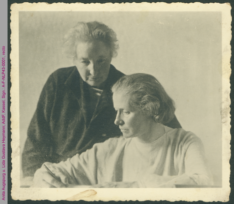 Lida Gustava Heymann und Anita Augspurg