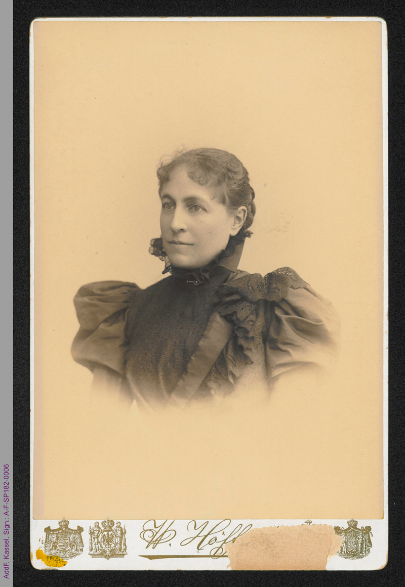 Porträt von Marie Stritt