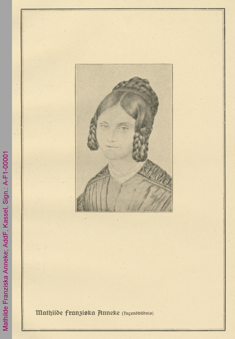 Porträt von Mathilde Franziska Anneke