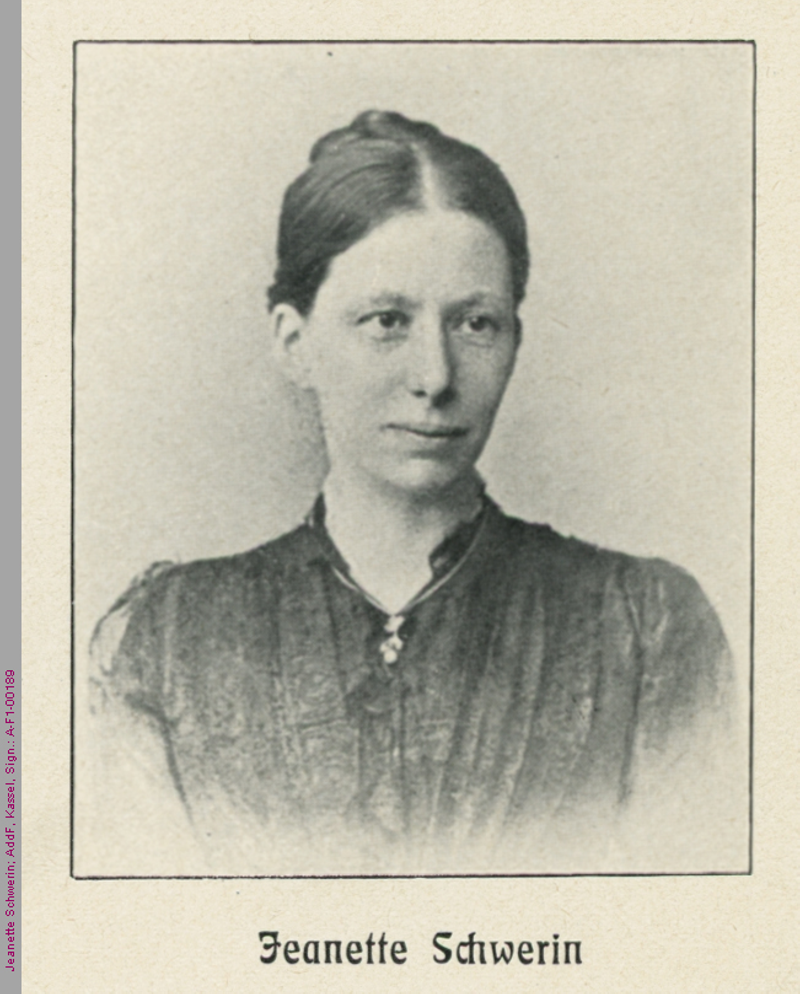 Porträt von Jeanette Schwerin