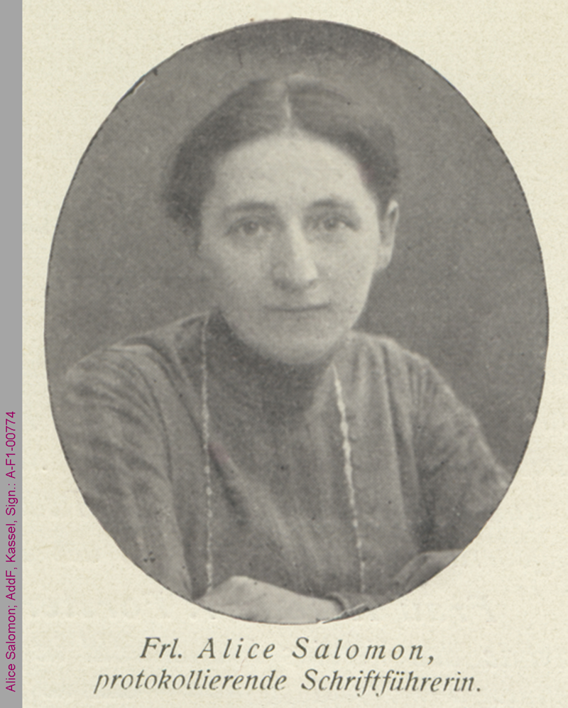 Porträt von Alice Salomon