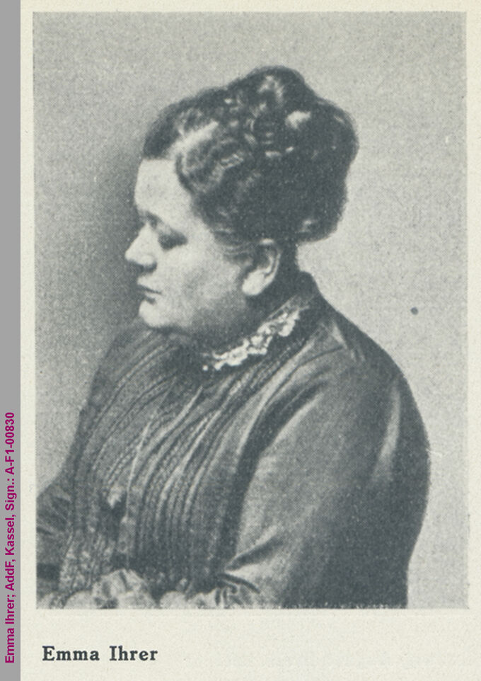 Porträt von Emma Ihrer / Seite 1