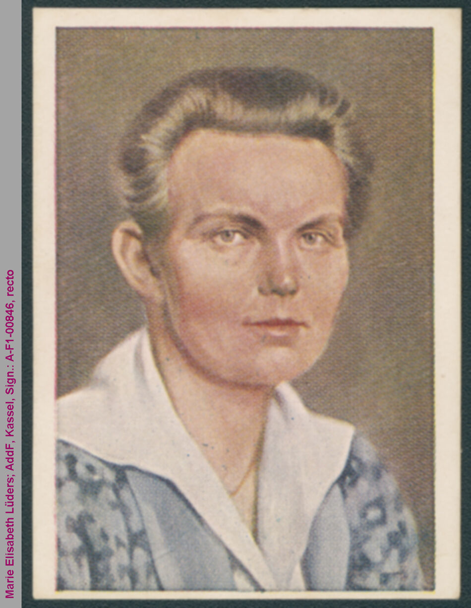 Porträt von Marie Elisabeth Lüders / Seite 1