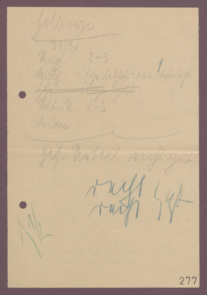 Vollstudium I 1930/31: Schülerinnenakten F-H