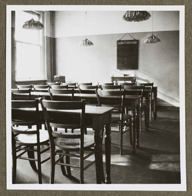 Klassenzimmer der Sozialen Frauenschule