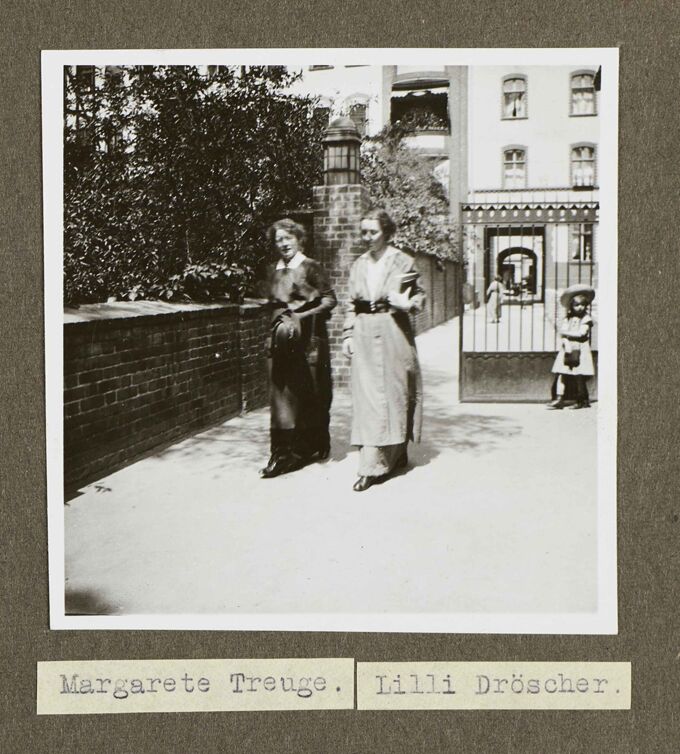 Margarete Treuge und Lilli Dröscher