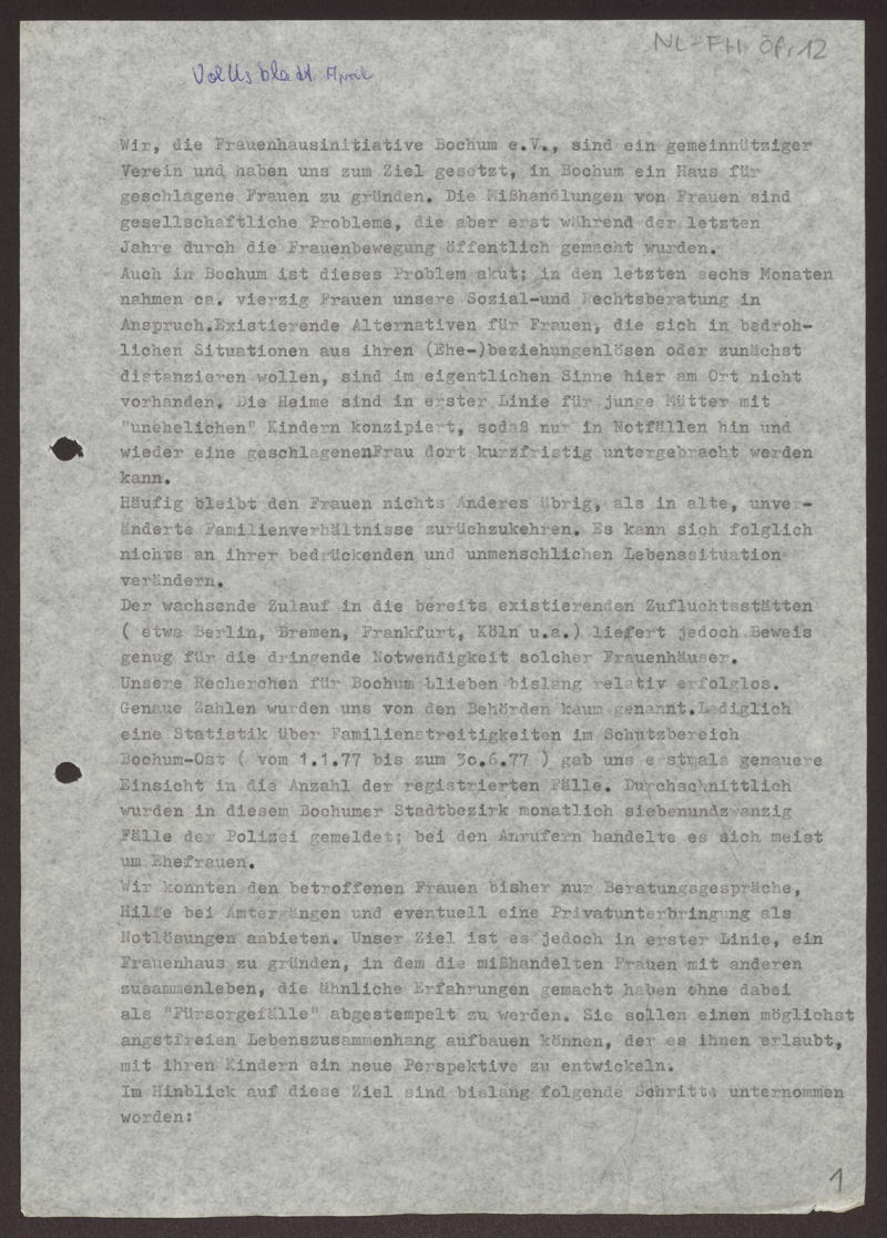 "Volksblatt April"
