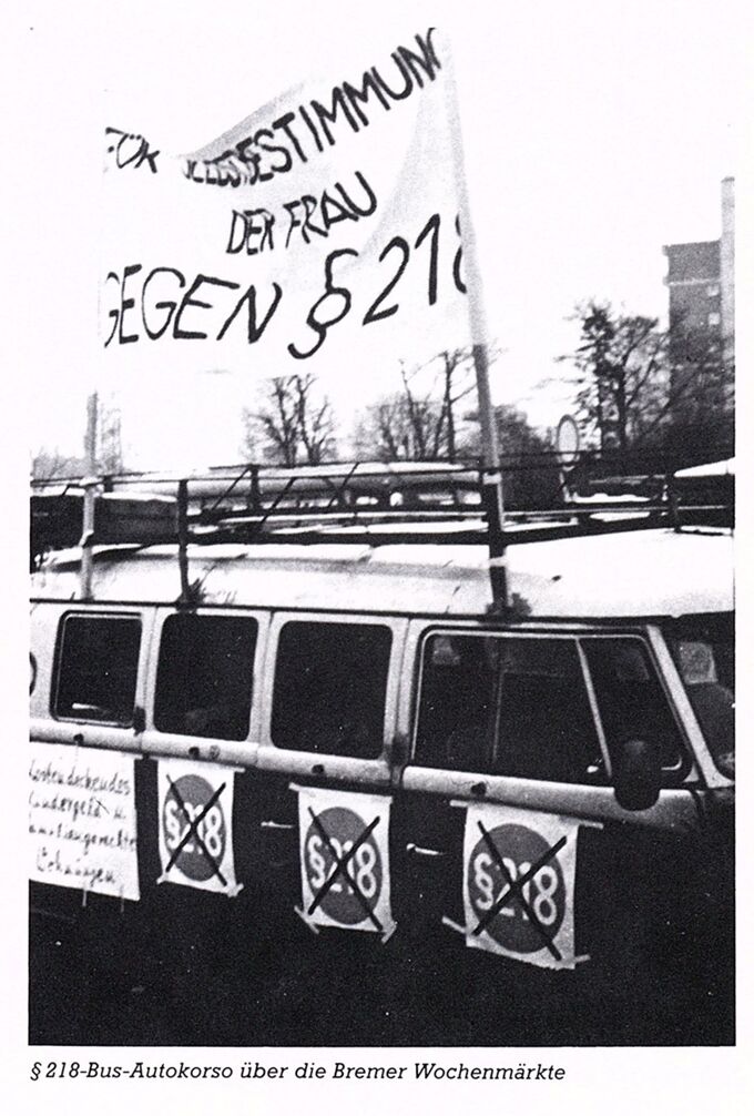 Für die Selbstbestimmung der Frau - Gegen § 218