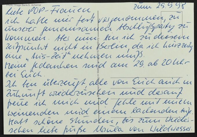 Plenum Ostberliner Frauenprojekte (POP) / Seite 2