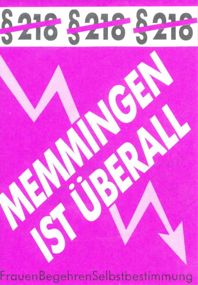 Anti § 218-Kampagne / Seite 1