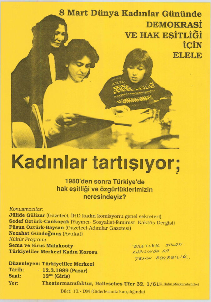 Kadinlar tarisiyor / Seite 1